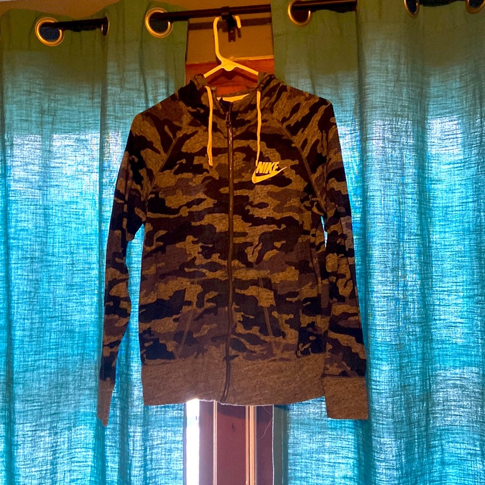 Nike camp hoodie zip up